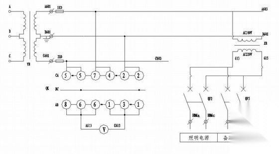 400kVA箱变电气图 电气图