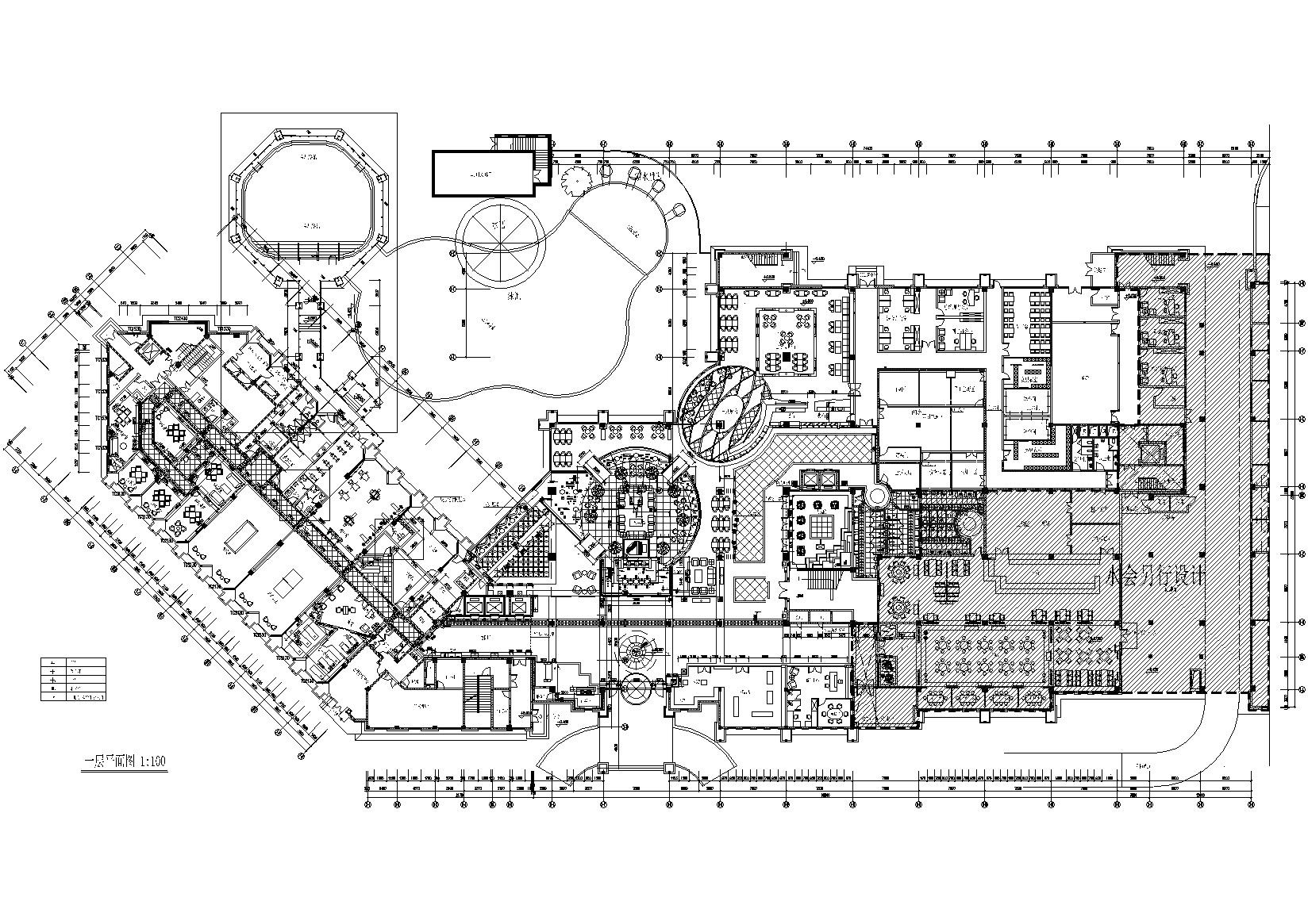 [福建]厦门海滨风五星级酒店室内装饰施工图