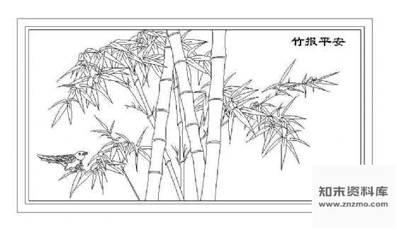 图块/节点竹报平安