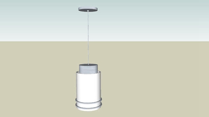 吊灯 草图大师模型