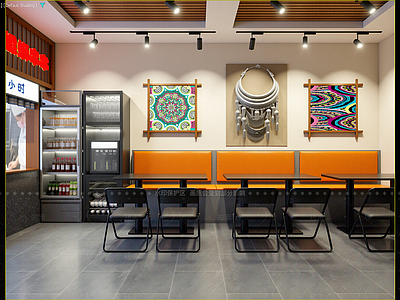 新中式快餐店