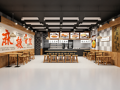 复古快餐店