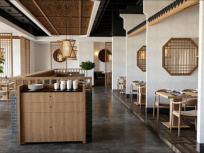 新中式火锅店