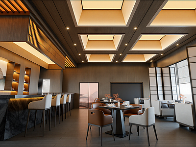 新中式酒店餐厅