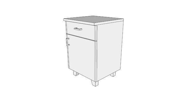 F0400柜，床边，门，Drawer 垃圾箱 打火机