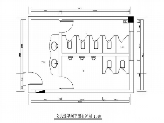 酒店公共卫生间室内装修图（含效果） 公区