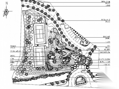 [上海]都市庄园山林别墅景观规划设计施工图 居住区景观 示范区景观
