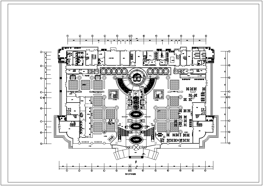 [北京]某假日广场酒店超全建筑CAD施工图