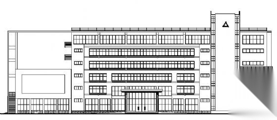 某六层办公大楼建筑方案图