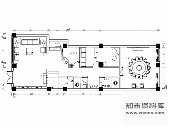 施工图沈阳新中式复式高档会所室内设计CAD施工图含效果图、设计方案