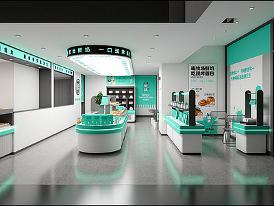 简约面包店