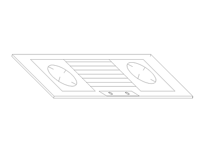 灯具图块 橱柜标准图块