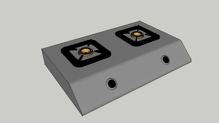 灶台 草图大师模型