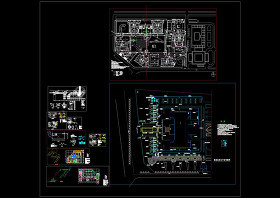 园林给排水系统CAD合集图纸 园林景观给排水 给排水图