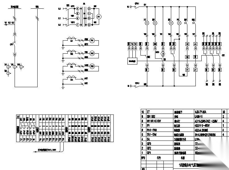 某2X1250KVA变压器室GGD设计方案