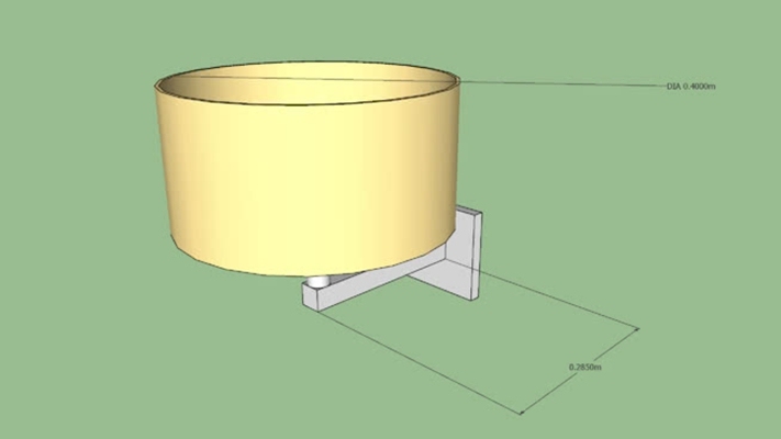壁灯 草图大师模型