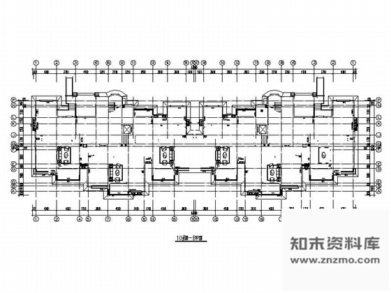 施工图天津某招标项目楼外墙石材幕墙深化设计施工图