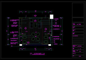 二层书吧平面图cad素材
