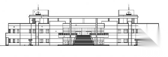 某食堂建筑方案图