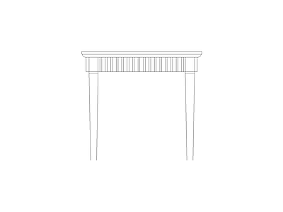 门 现代家具图块别墅家具图块施工图