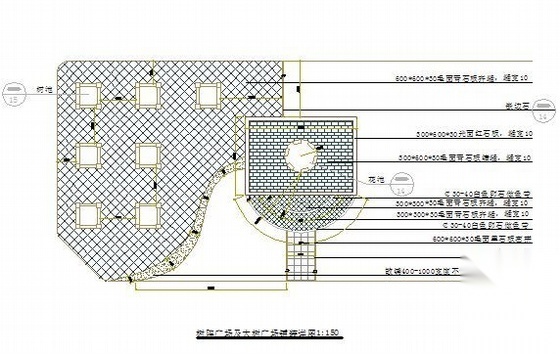某医院景观设计施工图全套 医院疗养景观 景观