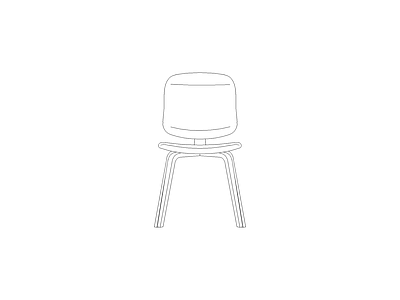 椅子 餐厅家具