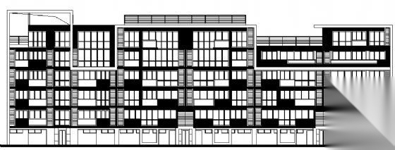 东部花园洋房12栋住宅楼建筑施工图