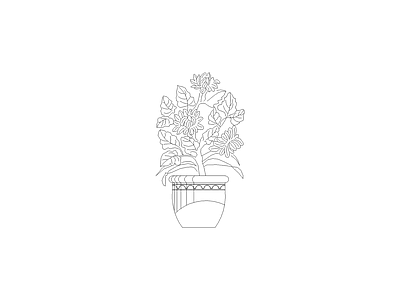 花 中式家具图块