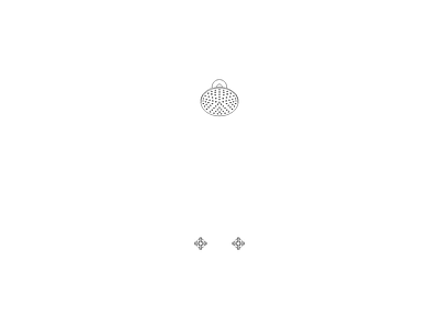 动态图块 埋墙式淋浴龙头