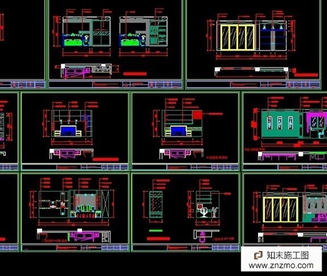 整套别墅方案施工图