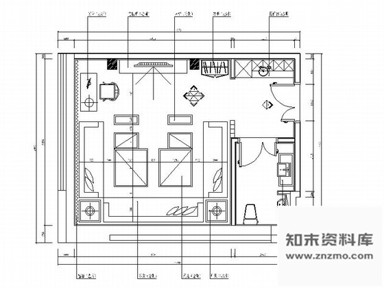 施工图北京豪华国际高档KTV包厢室内设计施工图