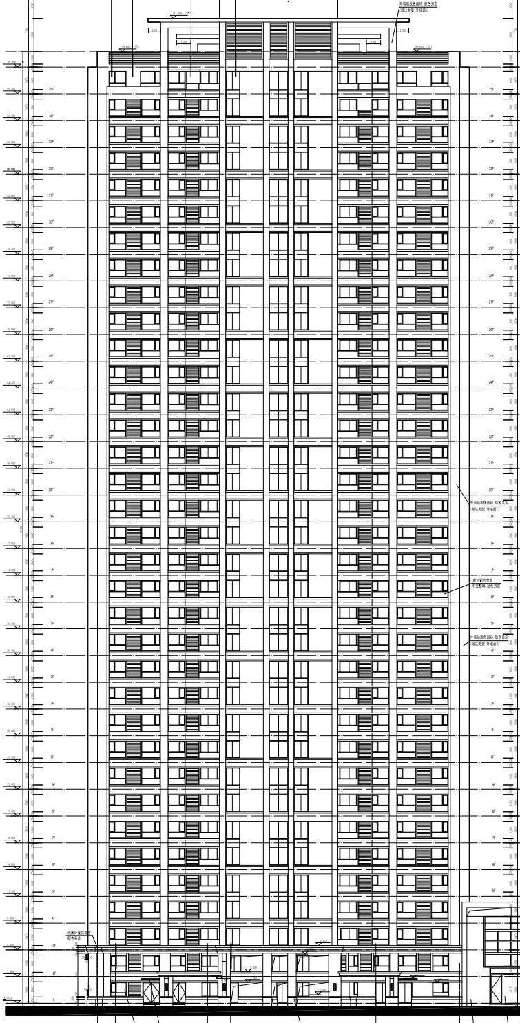 上海 瑞虹新城居住区建筑施工图设计 PDF 80