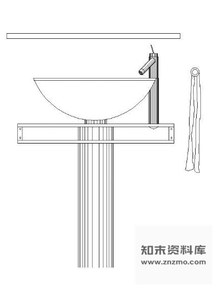 图块/节点卫生间立面图块