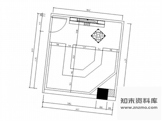 施工图厦门高档量贩式KTV包厢室内装修施工图