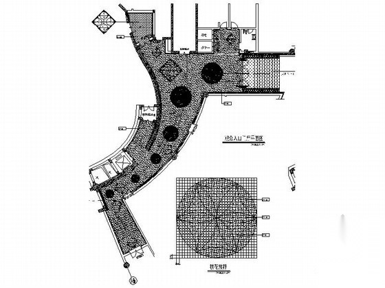 某大剧院观众入口装修图 文化空间