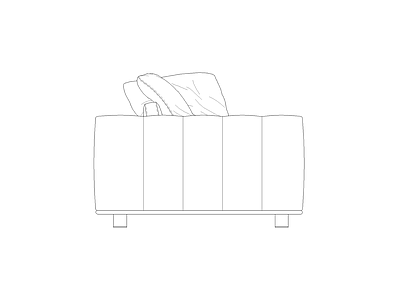 沙发 图块意大利家具家具图块