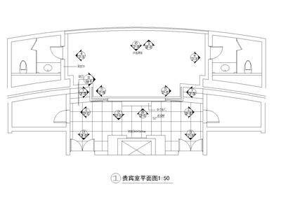 [杭州]独特造型设计著名现代文化大剧院室内装修施工图... 文化空间
