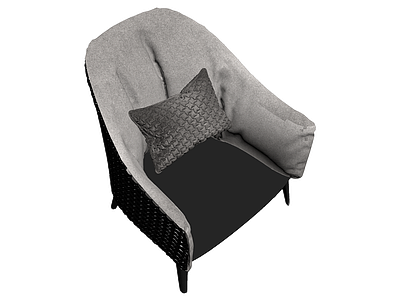 编织纹理休闲椅