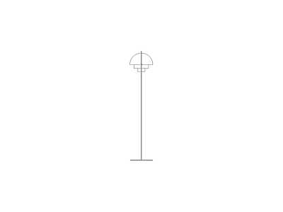 灯具图块 进口家具平立面图块