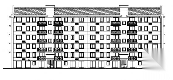某七层住宅楼建筑施工图