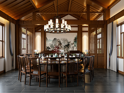 中式中餐厅