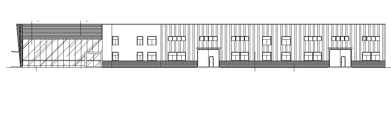 [宁夏]两层门钢结构4S汽车店建筑施工图（含全专业建筑...