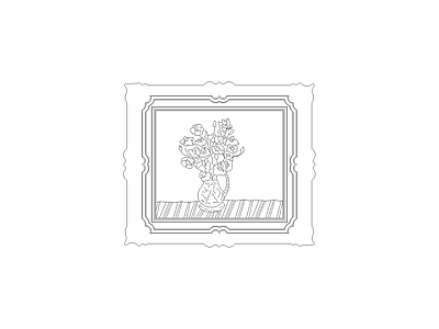 挂画 家装图块平面图块