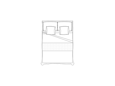 床 动态图块家具节点