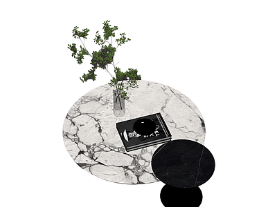 大理石茶几组合