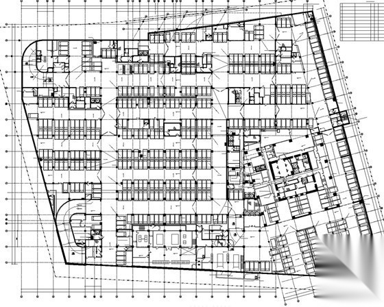 [上海]40层超高层综合楼给排水施工图纸(184米 游泳池 ) 建筑给排水