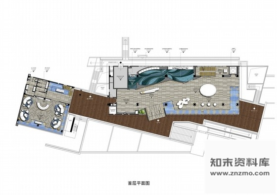 施工图广州现代时尚简约体验馆全套概念文本效果图