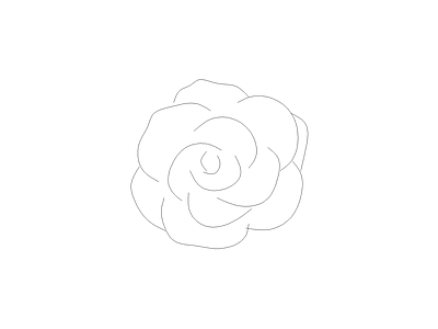 种植物平面图例 蔷薇