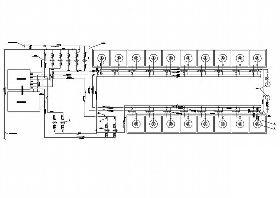 某供热管网第三水站扩建工程竣工图 市政暖通