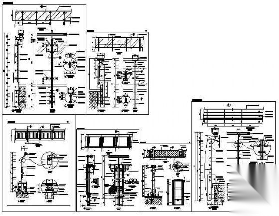 栏杆施工图